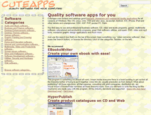 Tablet Screenshot of cuteapps.com